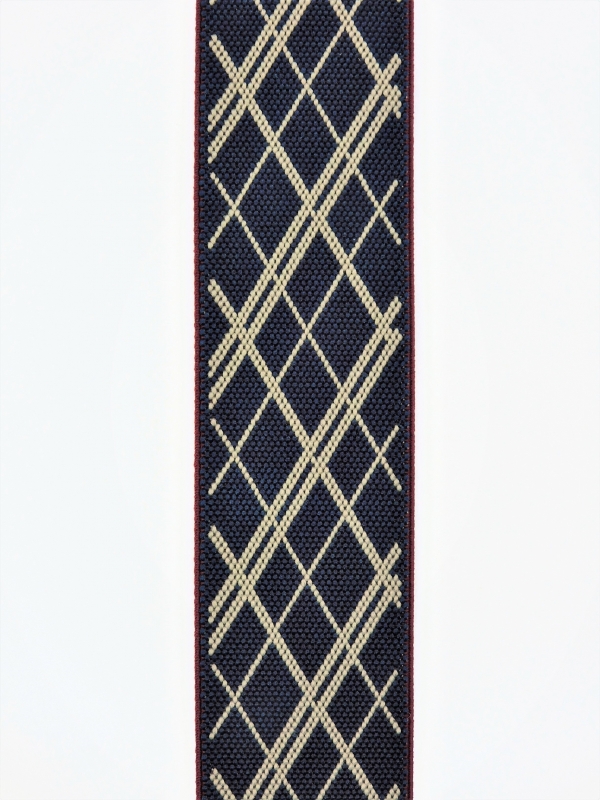 C80N-1　チェック　（紺×ベージ）