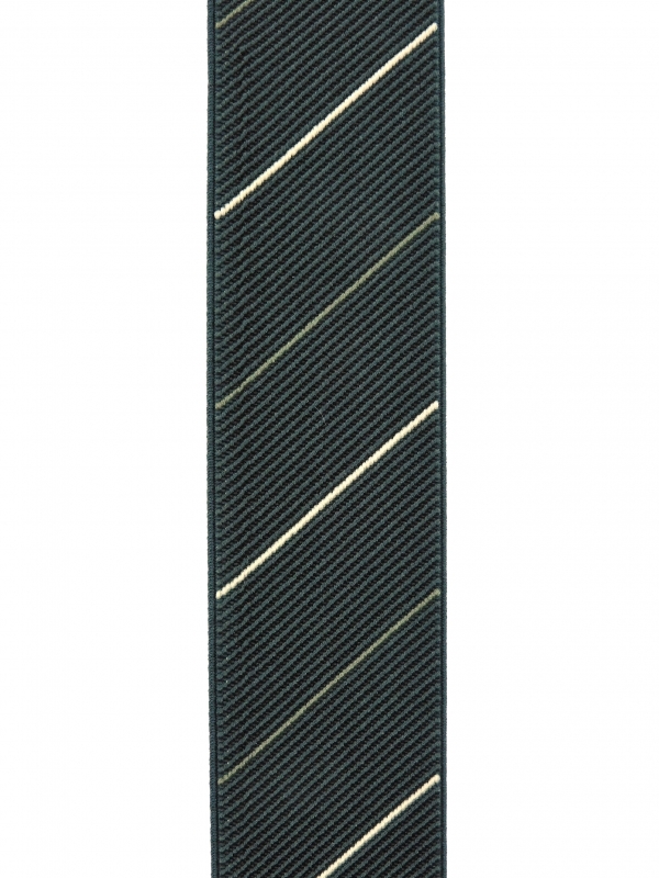 S81A-3　レジメンタル　　ストライプ（深緑色）