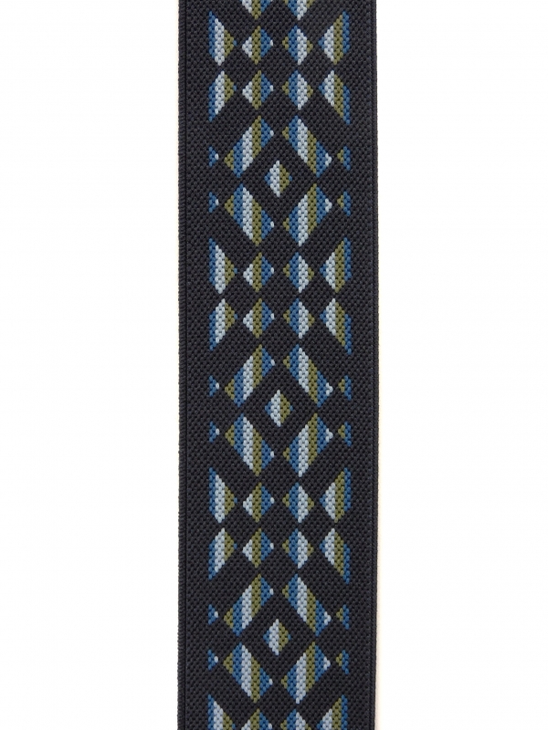 U10A-2　幾何学模様　　　（紺系）