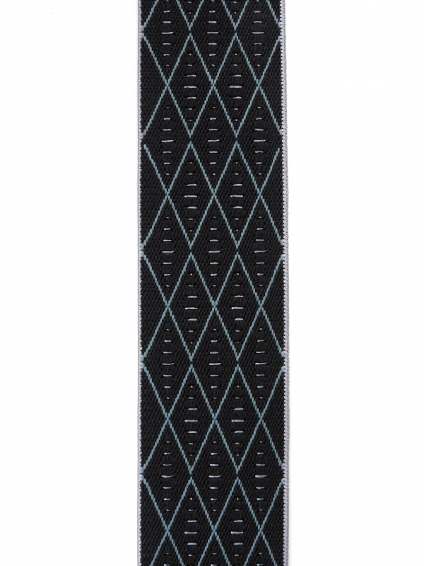 N937-10　チェック柄　（黒×グレー）