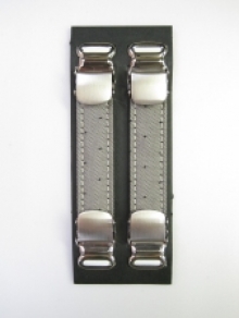 15mm　ドット柄　グレー