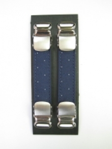 15mm　ドット柄　紺