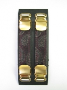 15mm　ペイズリー　エンジ