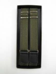 アームバンド　無地×ボーダー<br />
１５ｍｍ　(グリン)