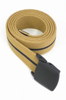 ３５ｍｍ検針器対応ゴムベルト　<br />
ストライプ１本線　<br />
からし色×紺