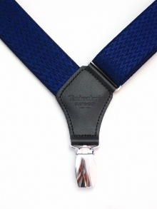 サイド吊り型（可動式）　30ｍｍ杉綾織（紺）