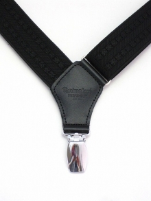 サイド吊り型（可動式）　30ｍｍ変り織り（黒）