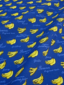 ファブリックY型サスペンダー<br />
バナナ（紺）