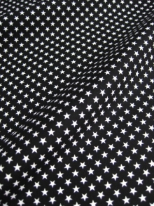 ファブリックH型サスペンダー<br />
スター(ブラック)