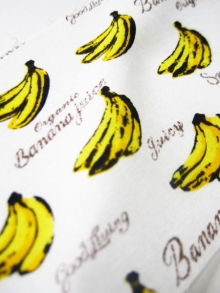 ファブリックY型サスペンダー<br />
バナナ(白)