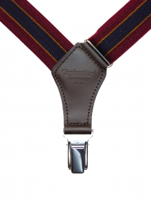 NEW (2023)<br />
25?　ホルスター型<br />
ストライプ（円地×紺）