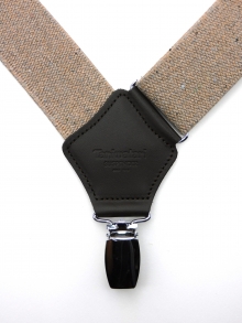 NEW （2025）35? <br />
サイド吊り型（薄だいだい）<br />
リサイクルデニム使用