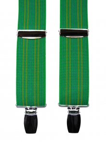 NEW (2026)<br />
35?　X型サスペンダー<br />
ストライプ（グリン）